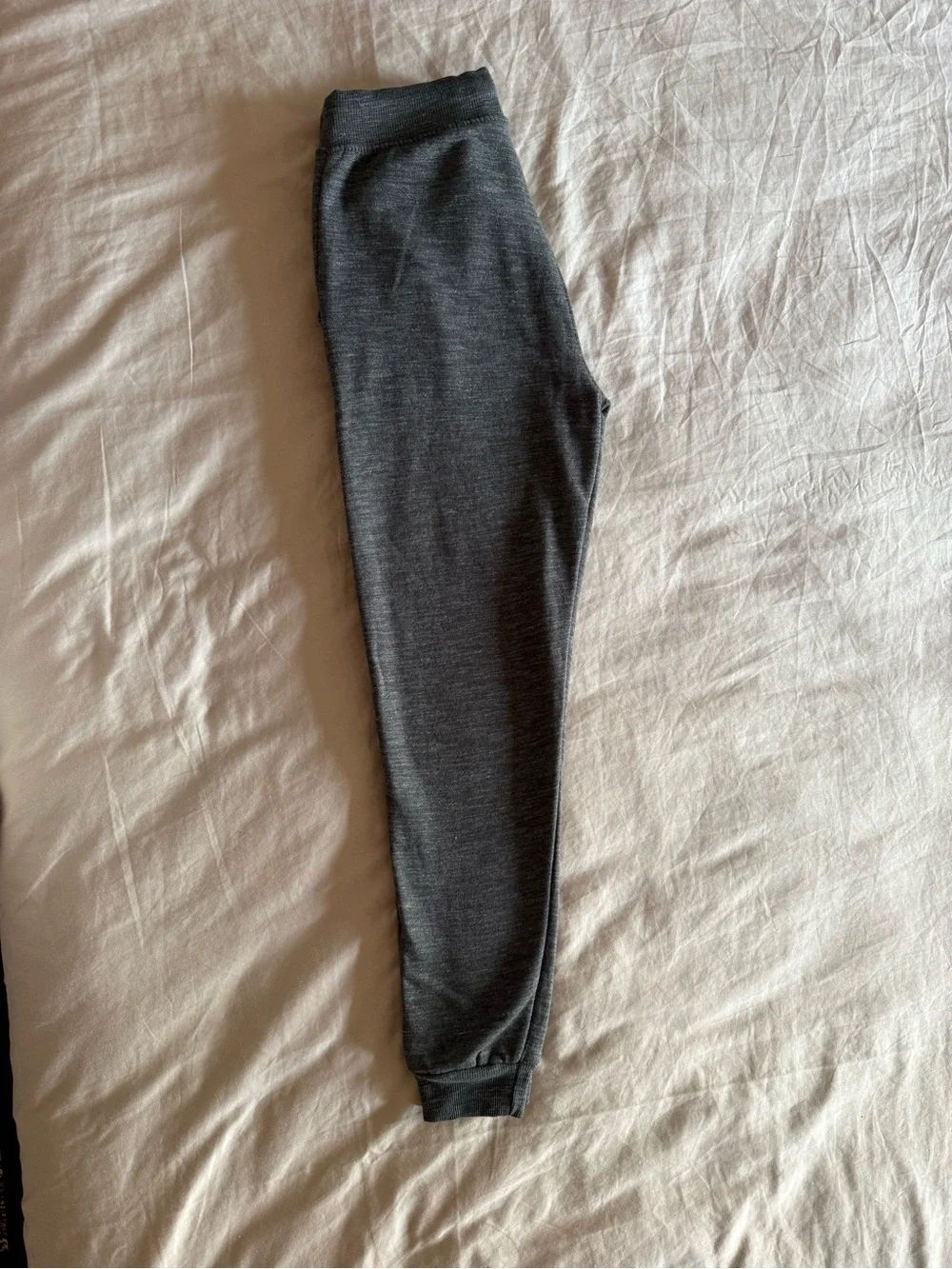 Weatherproof Vintage Boys Fleece Joggers Grey Heather Sweatpants Size M 10/12